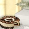 Cake box + separate Lid 30x30x10 cm (width x length x height), white/white cardboard 600 gsm, 10 pcs/pack