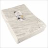 Food wrapping paper 35x25 cm (width x length) in sheets & fat resistant, design News, white greaseproof paper 50 gsm, 5 kg/pack ca 1000 sheets