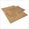 Food wrapping paper 35x25 cm (width x length) in sheets & fat resistant, brown greaseproof paper 50 gsm, 6 kg/box ca 1200 sheets