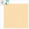 Napkins 40x40 cm 1/4 fold, 2-ply cream paper tissue FSC® certified, 50 pcs/pack