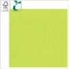Napkins 40x40 cm 1/4 fold, 2-ply light green paper tissue FSC® certified, 50 pcs/pack