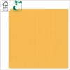Napkins 40x40 cm 1/4 fold, 2-ply yellow paper tissue FSC® certified, 50 pcs/pack