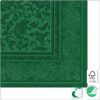 Servetter 40x40 cm 1/4-vikt, design Dark Green Ornaments ´´Royal collection´´, 3-ply premium kvalitet papper FSC® certified, 50 st/pack